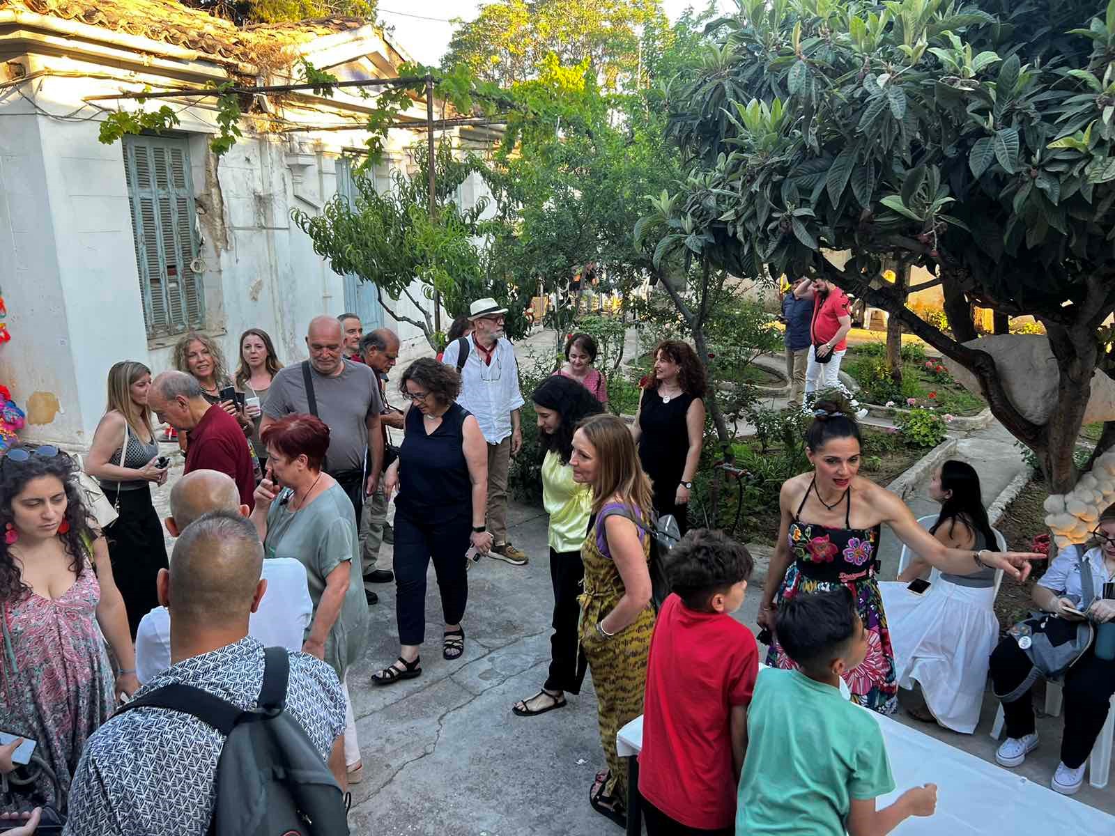 Read more about the article Υλικό από τη λήξη της έκθεσης Κάθαρσις στις 22-06-2025